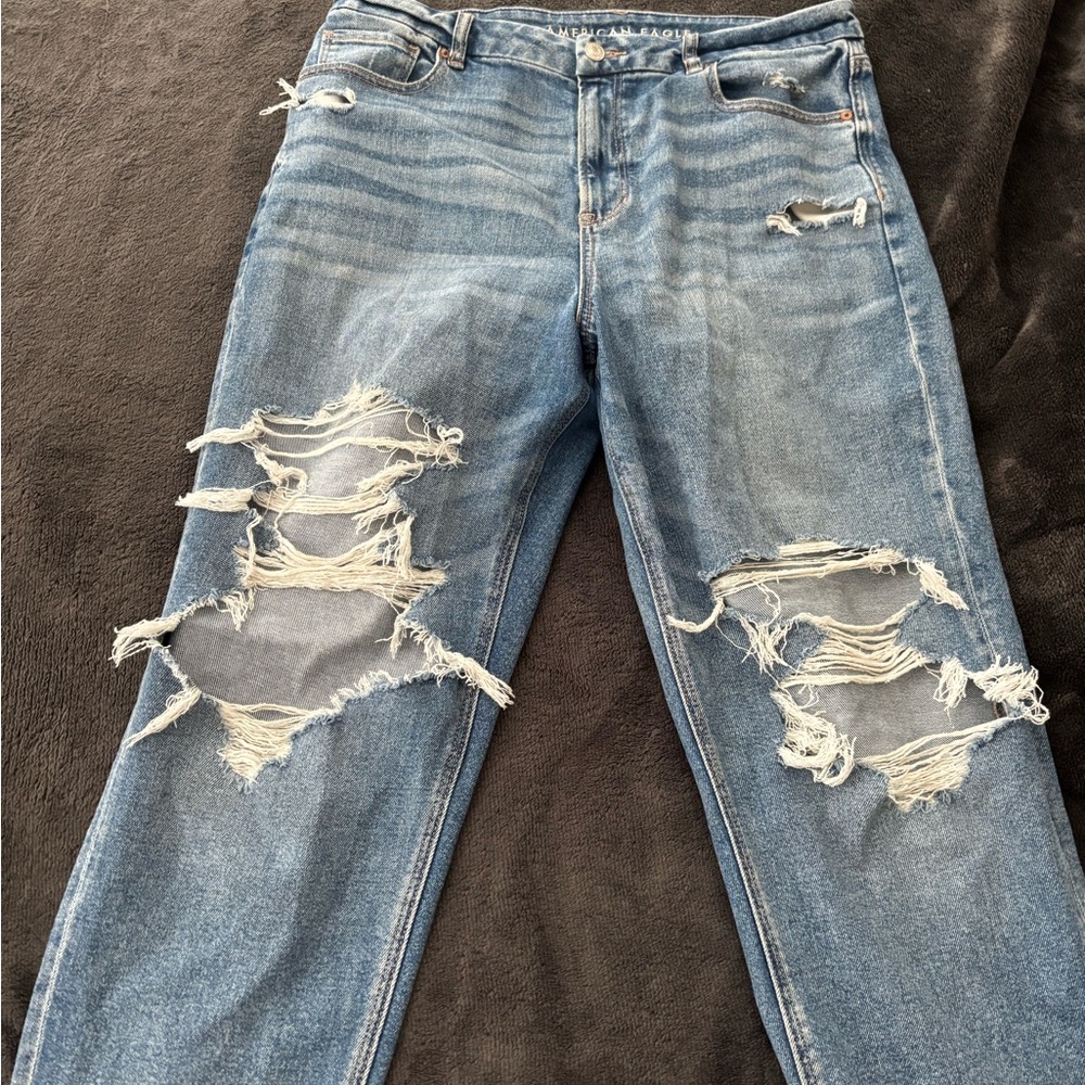 American Eagle Size 14 Curvy Mom Jean